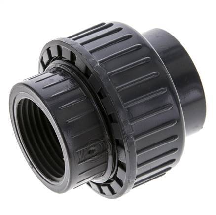 PVC Union Fitting Female Rp 1'' FKM