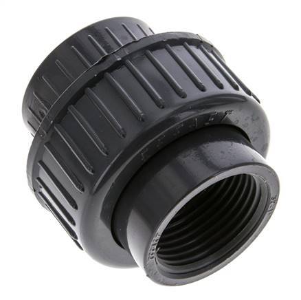 PVC Union Fitting Female Rp 1'' FKM