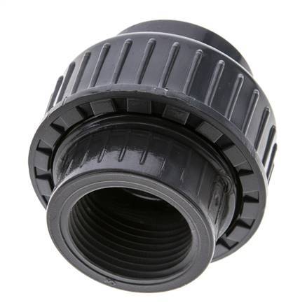 PVC Union Fitting Female Rp 1'' FKM