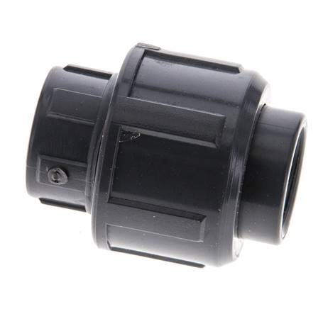 PVC Union Fitting Female Rp 3/8'' EPDM