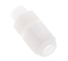 8x10mm & R1/4'' PVDF Straight Hose Fitting with Male Threads 10bar/145psi