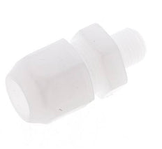 12x14mm & G3/8'' PP Straight Hose Fitting with Male Threads 10bar/145psi
