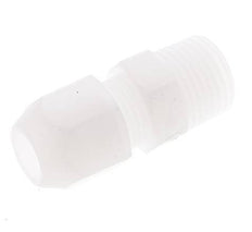 2x4mm & R1/8'' PP Elbow Hose Fitting with Male Threads 10bar/145psi [2 Pieces]