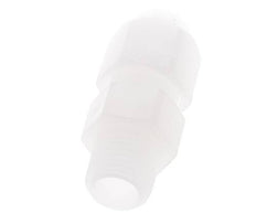8x10mm & R3/8'' PP Elbow Hose Fitting with Male Threads 10bar/145psi [2 Pieces]