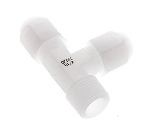 8x10mm PVDF Elbow Hose Fitting 10bar/145psi