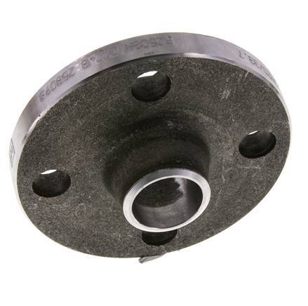Welding Neck Flange DN25-PN16 33.7mm Black Steel DIN 2633