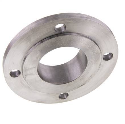 Welding Neck Flange DN100-PN6 114.3mm Black Steel DIN 2631 And EN 1092-1 (Type 11)