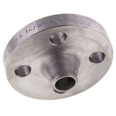 Welding Neck Flange DN15-PN40 21.3mm Black Steel DIN 2635 And EN 1092-1 (Type 11)
