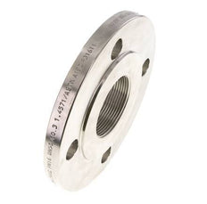Threaded Flange DN50-PN16 Rp 2'' Stainless Steel 1.4571 DIN 2566 And EN 1092-1 (Type 13)