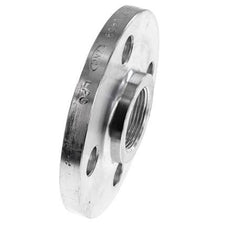 Threaded Flange DN50-PN16 Rp 2'' Zinc-Plated Steel DIN 2566 And EN 1092-1 (Type 13)
