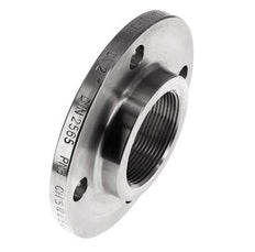 Threaded Flange DN80-PN6 Rp 3'' Stainless Steel 1.4571 DIN 2565 And EN 1092-1 (Type 13)