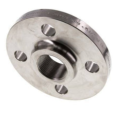 Threaded Flange DN65-PN16 (EN) Rp 2-1/2'' Stainless Steel 1.4571 EN 1092-1 (type 13)