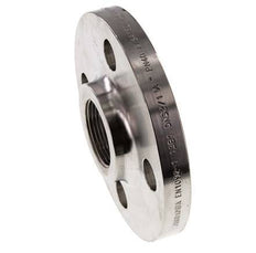 Threaded Flange DN25-PN16 (EN) Rp 1'' Stainless Steel 1.4571 EN 1092-1 (type 13)