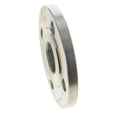 Threaded Flange DN100-PN40 Rp 4'' Zinc-Plated Steel DIN 2567 And EN 1092-1 (Type 13)
