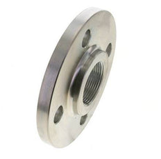 Threaded Flange DN100-PN40 Rp 4'' Zinc-Plated Steel DIN 2567 And EN 1092-1 (Type 13)