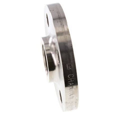 Threaded Flange DN40-PN40 Rp 1-1/2'' Stainless Steel 1.4571 EN 1092-1 (type 13)
