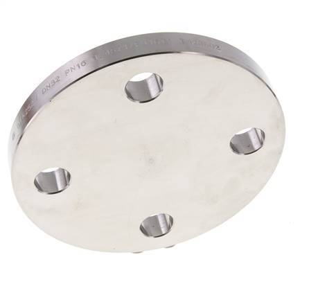 Blind Flange DN125-PN16 Stainless Steel 1.4571 DIN 2527 And EN 1092-1 (Type 05)