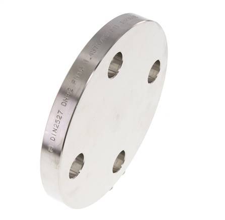 Blind Flange DN125-PN16 Stainless Steel 1.4571 DIN 2527 And EN 1092-1 (Type 05)