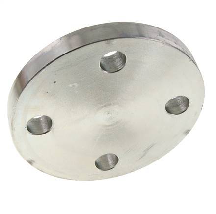 Blind Flange DN125-PN16 Zinc-Plated Steel DIN 2527 And EN 1092-1 (Type 05)