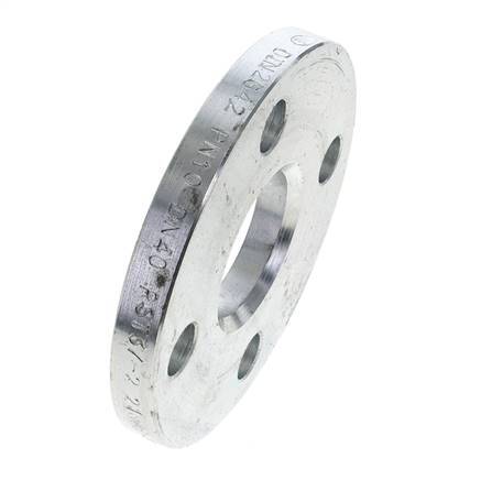 Loose Flange DN50-PN10 Galvanized Steel Solid Material DIN 2642 And EN 1092-1 (Type 02)