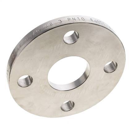 Loose Flange DN50-PN10 Stainless Steel 1.4571 Full Material DIN 2642 And EN 1092-1 (Type 02)