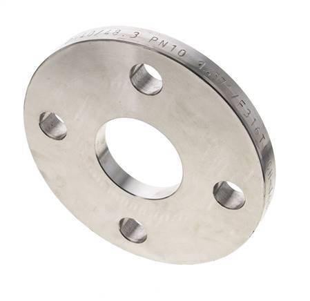 Loose Flange DN40-PN10 Stainless Steel 1.4571 DIN 2642 Full Material