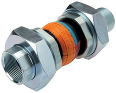 Threaded Rubber Expansion Joint DN32 R 1-1/4'' (Male)-G 1-1/4'' (Female) EPDM
