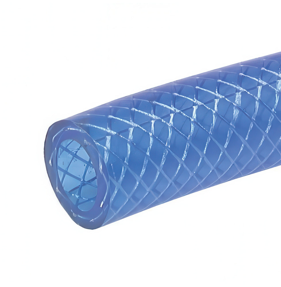PVC universal liquid hose 9x15 mm 25 m Blue colour food-grade