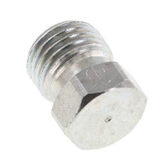 6S Zinc plated Steel Closing Plug for Tubes 630 Bar DIN 2353 [2 Pieces]