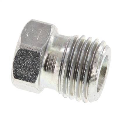 6S Zinc plated Steel Closing Plug for Tubes 630 Bar DIN 2353 [2 Pieces]