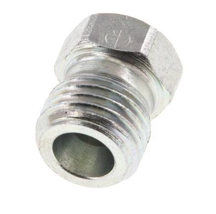 6S Zinc plated Steel Closing Plug for Tubes 630 Bar DIN 2353 [2 Pieces]