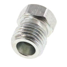 6S Zinc plated Steel Closing Plug for Tubes 630 Bar DIN 2353 [2 Pieces]