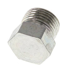 10S Zinc plated Steel Closing Plug for Tubes 630 Bar DIN 2353