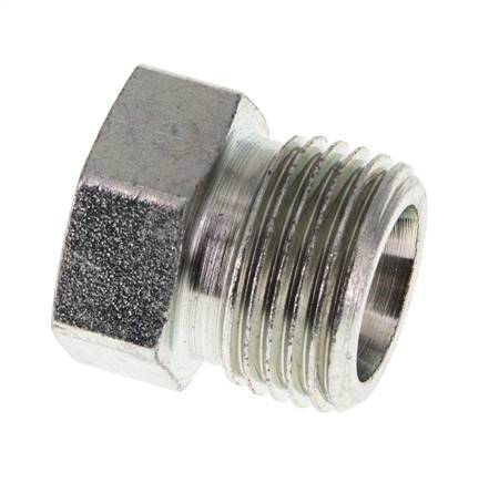10S Zinc plated Steel Closing Plug for Tubes 630 Bar DIN 2353