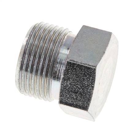 14S Zinc plated Steel Closing Plug for Tubes 630 Bar DIN 2353