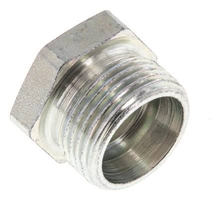 15L Zinc plated Steel Closing Plug for Tubes 315 Bar DIN 2353