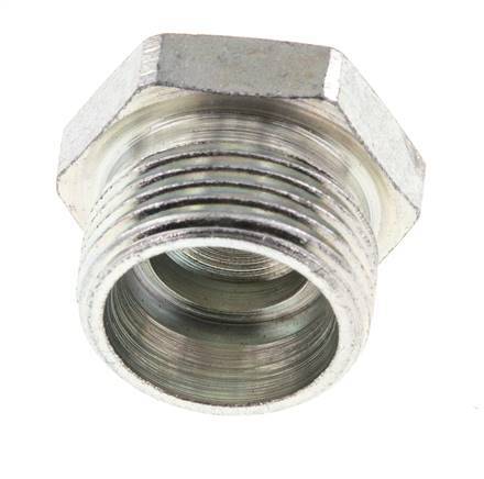 15L Zinc plated Steel Closing Plug for Tubes 315 Bar DIN 2353