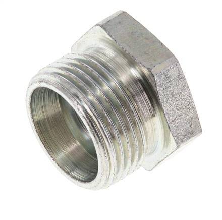 15L Zinc plated Steel Closing Plug for Tubes 315 Bar DIN 2353