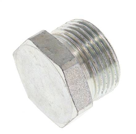 15L Zinc plated Steel Closing Plug for Tubes 315 Bar DIN 2353