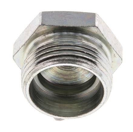 22L Zinc plated Steel Closing Plug for Tubes 160 Bar DIN 2353