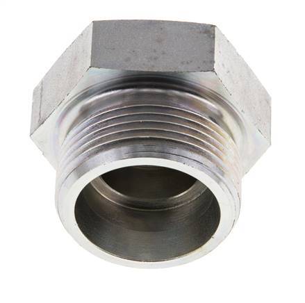 25S Zinc plated Steel Closing Plug for Tubes 400 Bar DIN 2353