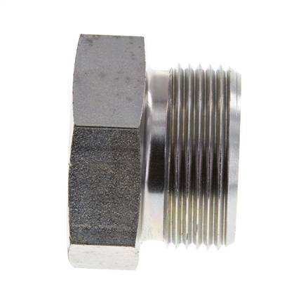 25S Zinc plated Steel Closing Plug for Tubes 400 Bar DIN 2353