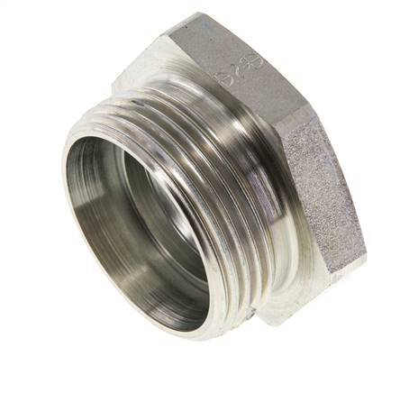 28L Zinc plated Steel Closing Plug for Tubes 160 Bar DIN 2353