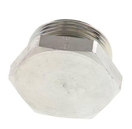 28L Zinc plated Steel Closing Plug for Tubes 160 Bar DIN 2353