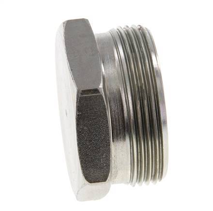 35L Zinc plated Steel Closing Plug for Tubes 160 Bar DIN 2353