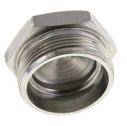 35L Zinc plated Steel Closing Plug for Tubes 160 Bar DIN 2353