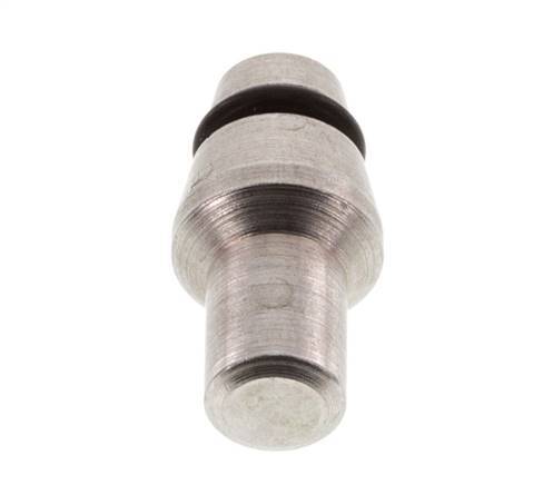 6L or 6S Zinc plated Steel Closing Plug for Cutting Ring Fittings 315 Bar DIN 2353 [10 Pieces]