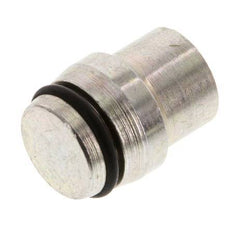 14S Zinc plated Steel Closing Plug for Cutting Ring Fittings 630 Bar DIN 2353 [2 Pieces]
