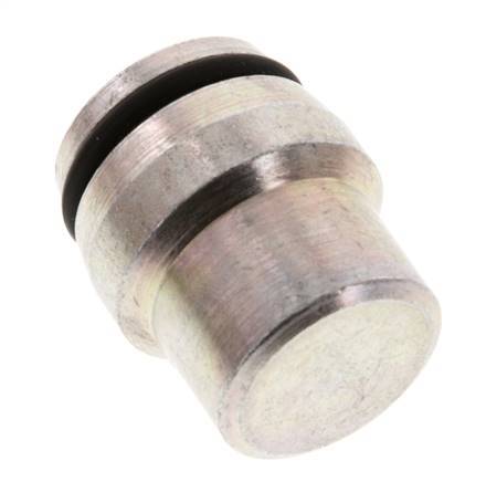 20S Zinc plated Steel Closing Plug for Cutting Ring Fittings 400 Bar DIN 2353 [2 Pieces]