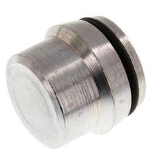 30S Zinc plated Steel Closing Plug for Cutting Ring Fittings 400 Bar DIN 2353